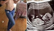 Девушку на шестом месяце беременности обвинили в обмане из-за того, что у нее совсем нет живота!