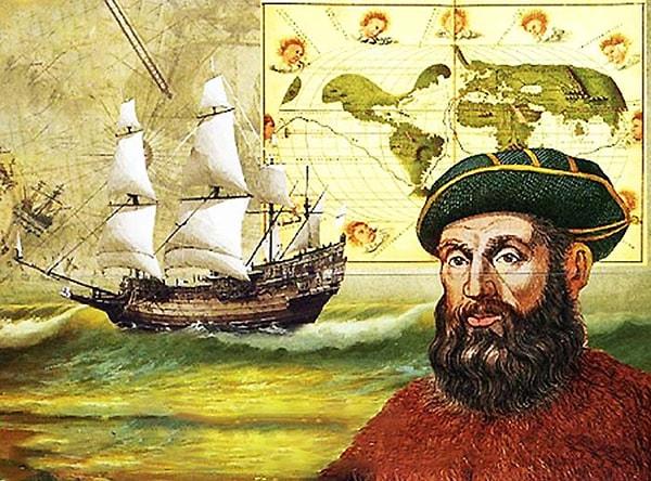 6. Ferdinand Macellan dünyanın etrafını gemiyle dolaşan ilk kişi değildir. Çünkü Macellan ünlü gezisinin ortalarında ölmüştür.