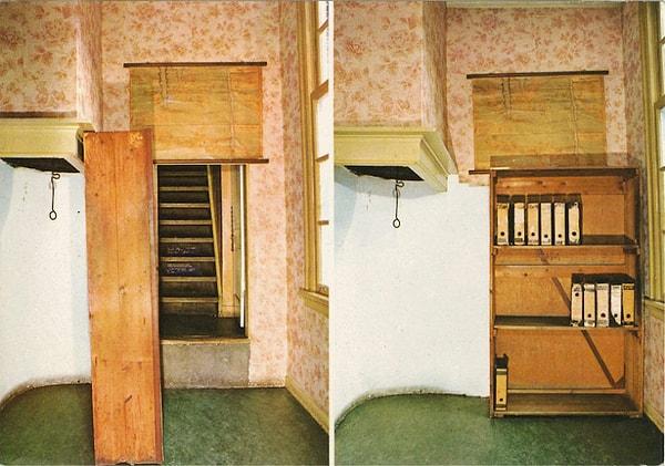 Bu olayla birlikte Frank ailesi baba Otto Frank’in ofis binasının arkasındaki gizli bölmede yaşamaya başladı. Üstelik beraberinde dört kişiyle birlikte…