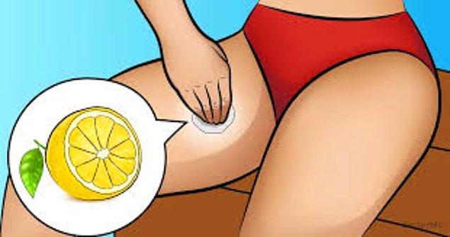 1. Limon yalnızca renginizi açmakla kalmaz C vitaminiyle de cildinize fayda sağlayabilir.