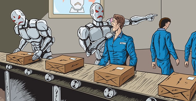 Genelde de robotların etkisi bizleri gelecekteki işlerimizi riske atacak, hayat kalitemizi düşürecek gibi sunuldu ya da bizler öyle algılama yoluna gittik.