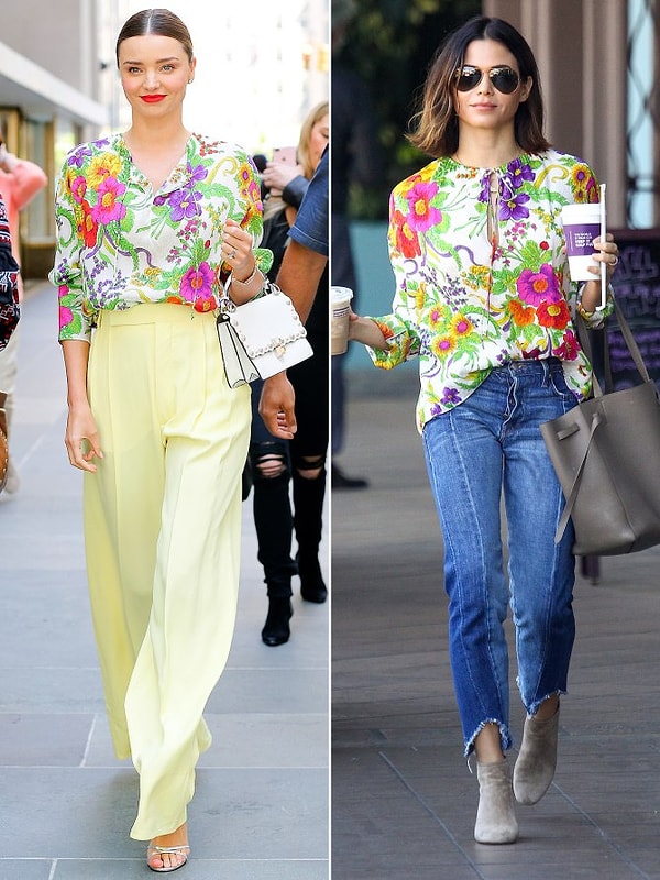 10. И, наконец, более стильное применение этой блузе нашла...