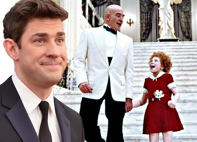 22. John Krasinski, ilk sahneye çıkışını Annie'nin 6. sınıftaki prodüksiyonunda Daddy Warbucks olarak yaptı.