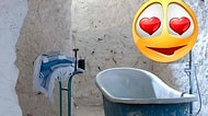 Yıkanmayı Bir Şölen Haline Getiren Birbirinden Doğal 22 Taş Banyo