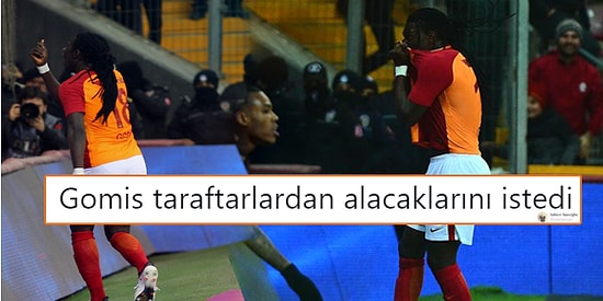 Gomis'in Yaptığı Gol Sevincini Fırsat Bilip Mizah Yapan 12 Kişi