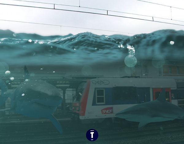 3. Электричка стала подводной лодкой