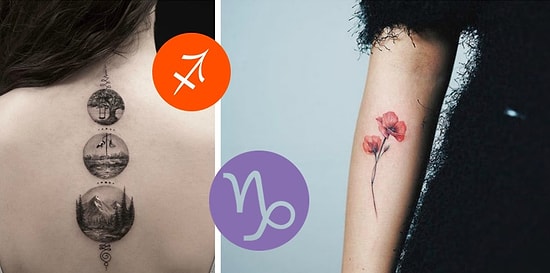 12 нежных женственных татуировок для каждого знака зодиака
