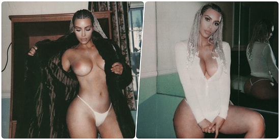 Çıplak Pozlarına Hız Kesmeden Devam Eden Kim Kardashian'ın Son Yaptığı Paylaşımları Olay Oldu!