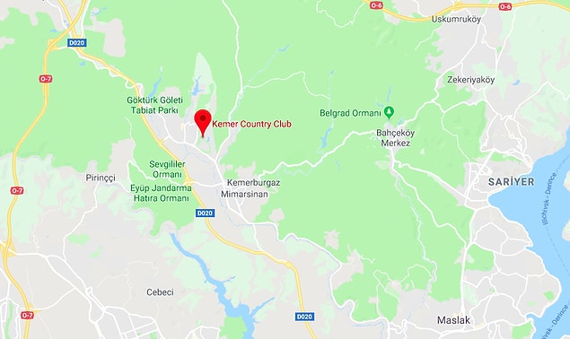 Merak eden olur diye konumunu da paylaşalım. İstanbul'un merkezi olup yeşil kalabilmiş birkaç bölgesinden biri.