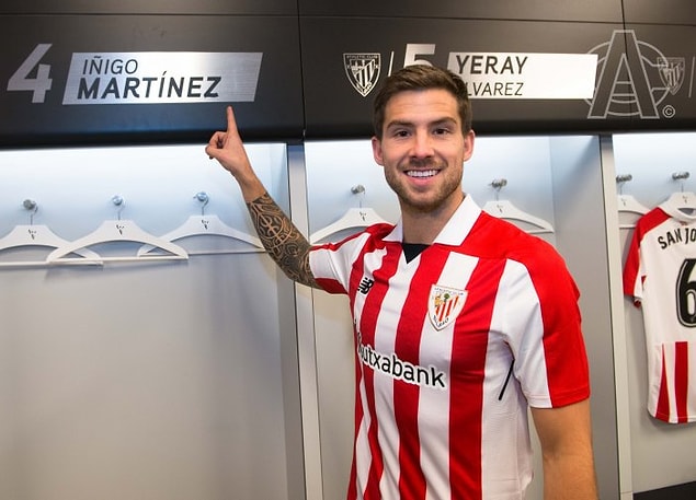 9. Inigo Martinez ➡️ Athletic Bilbao