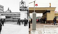 Осторожно, двери закрываются... 14 фото станций московского метро с разницей в 80 лет