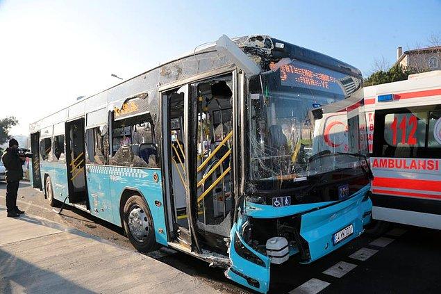 İstanbul Özel Halk Otobüsü Şirketleri'nden yazılı açıklama yapıldı: 'Otobüs dün itibariyle hizmete başlamış yeni nesil bir araç'