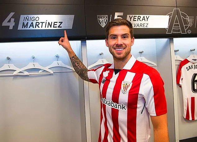 7. Inigo Martinez: 32 Milyon Euro (Real Sociedad ➡ A. Bilbao)