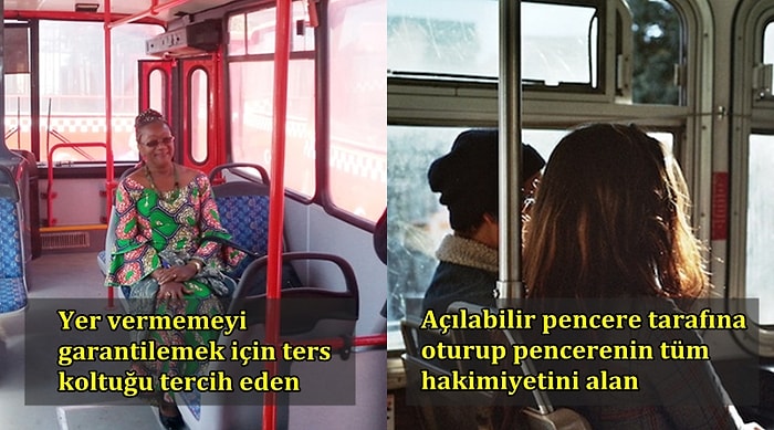 Her Şehirlinin Çilesi Şehiriçi Otobüslerin Koltuklarına Göre Kişilik Analizi