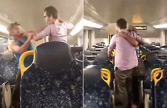 Sıra Dışı Olayların Yaşandığı Trende Sürpriz Sonlu Biten Kavga