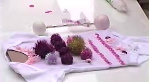 9. А вот так украсили ползунки Ким и ее дочь Норт