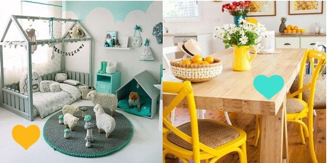 Instagram'ın Renkli Mutfaklar Trendi Bütün Eve Yayıldı! Rengarenk Ev Dekorasyonlarına Hazır mısınız?