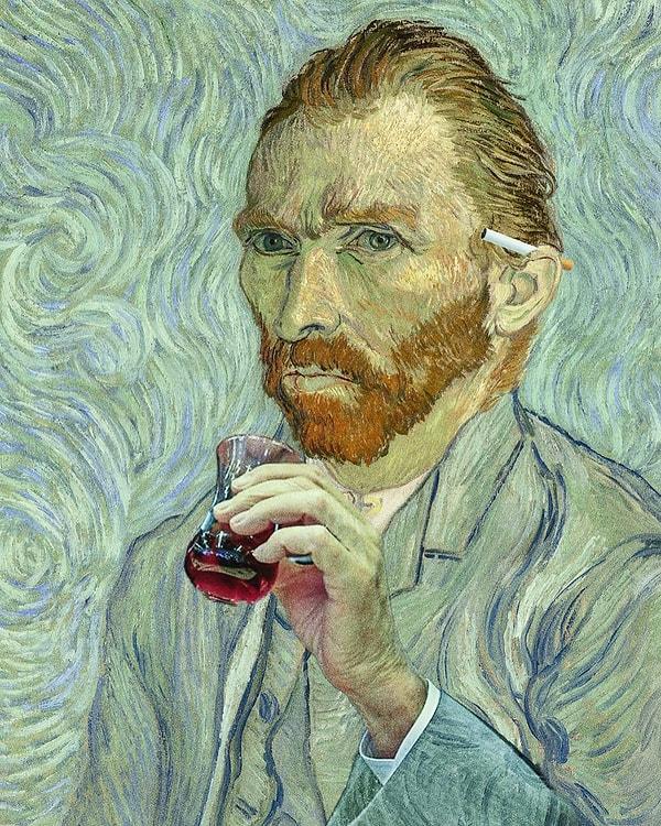 1. "Self-Portrait" by Vincent Van Gogh