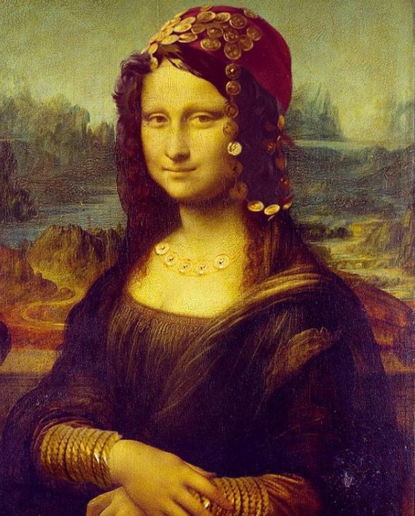 6. "Mona Lisa" by  Leonardo da Vinci