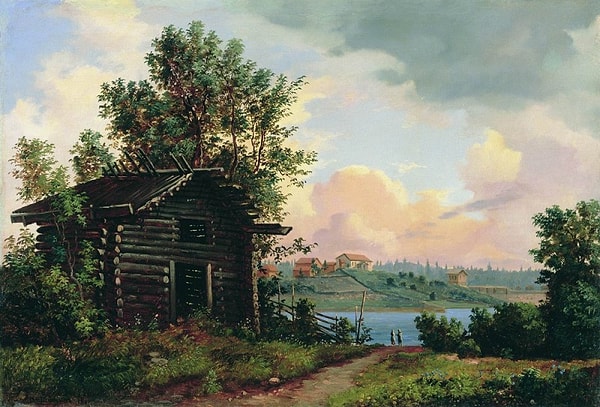 10. Пейзаж. 1861.