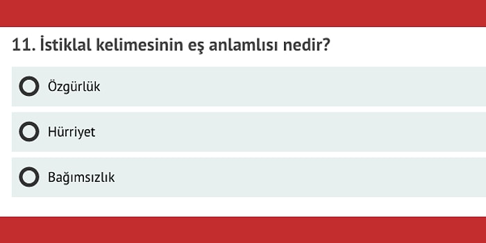 Bu İlkokul Testinde Full Çekeceğinizi Sanıyorsanız Yanılıyorsunuz!