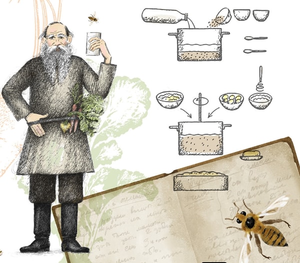 2. Крупеник по рецепту семьи Толстых