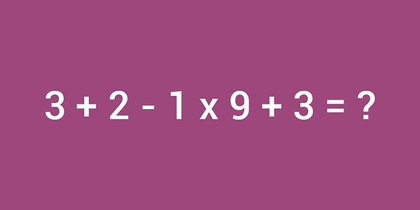 7. Aşağıdaki soru işareti yerine hangi sayı gelmelidir?