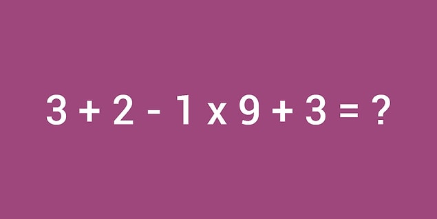 7. Aşağıdaki soru işareti yerine hangi sayı gelmelidir?