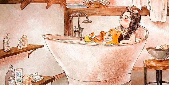 Тихое счастье: Корейская художница показала, что и в одиночестве можно быть счастливым