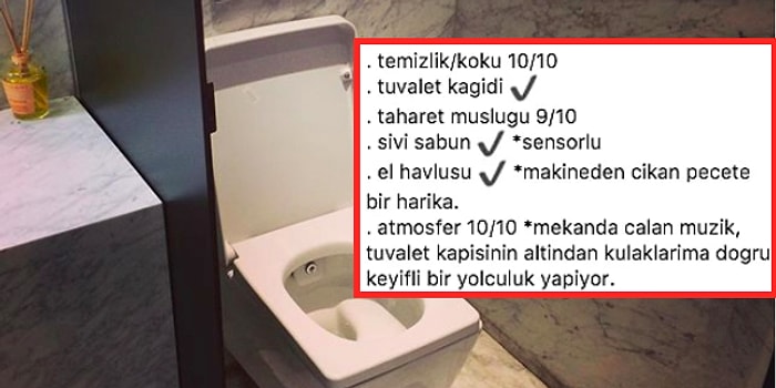 Instagram'ın En İlginç Hesaplarından Tuvaletlere Not Veren 'Her Gün Bir Yeni Tuvalet'