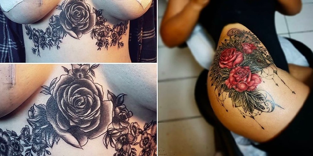 Совет всем, кто не знает, какую татуировку набить: делайте РОЗЫ!