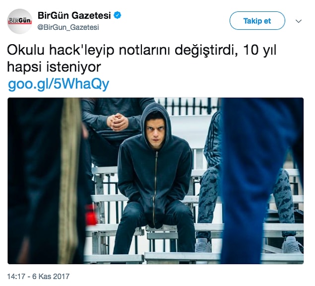 14. Bak ya yine aynı şey!
