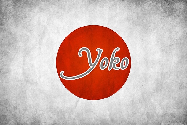 Вас бы назвали Йоко!