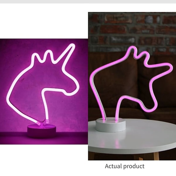 2. Когда ты хочешь быть в тренде, заказываешь себе неонового единорога, но получаешь непонятно что.