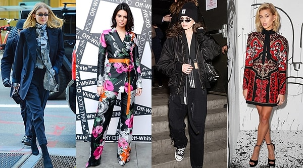 15. Ну и, наконец, давайте посмотрим, во что были одеты супермодели всех подиумов до и после дефиле: