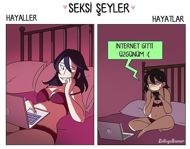 10. Hehehe! Tabii ki küçük cilveleşmelerin katili internet kesintileridir!