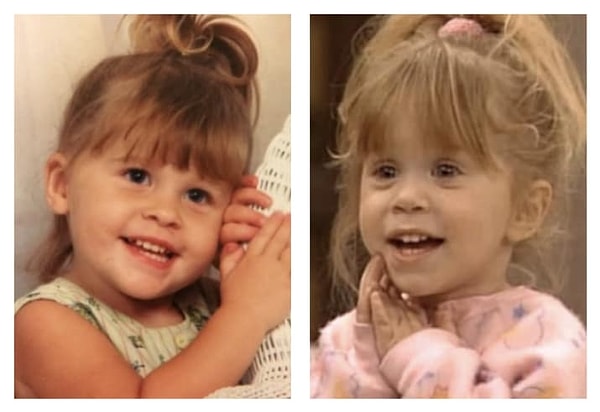 7. Мэри-Кейт и Эшли Олсен (Мишель из сериала "Полный дом")