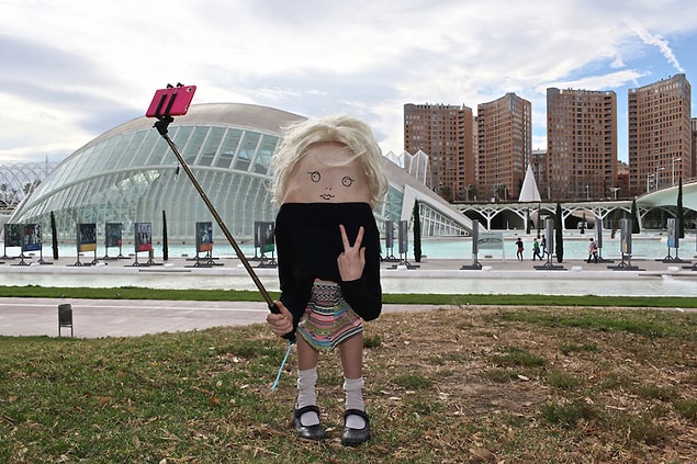 Valencia; Selfie Çubuğu