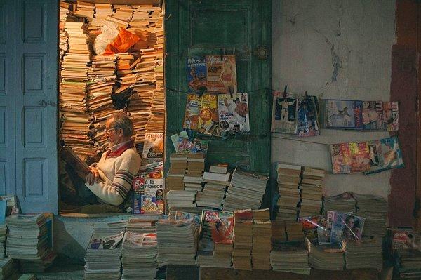 Posta göre; 2014 yılında 66 yaşında olan Aziz Muhammed kentin birçok semtinden binlerce kitap toplamış.