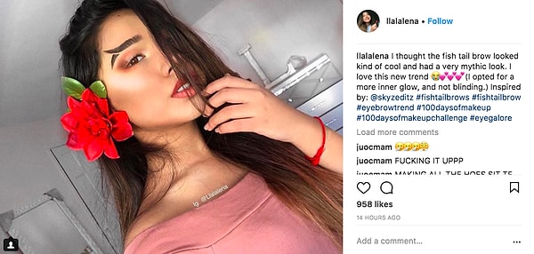 7. Может показаться, что девушки сбривают волосы на месте зазора, но, вместо этого, они просто закрашивают волосы на нужном участке.