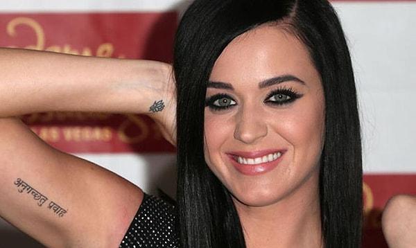 16. Katy Perry'nin kol içi dövmesi: