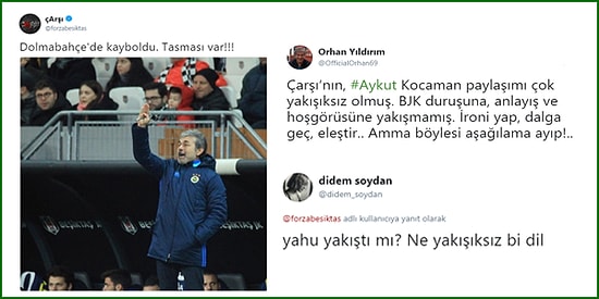 Ebedi Dostluğa Yakışmadı! Beşiktaş Taraftar Grubu Çarşı’nın Aykut Kocaman Paylaşımı Büyük Tepki Çekti