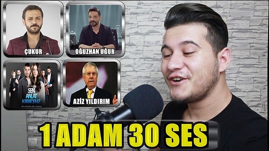 Oğuzhan Uğur'dan Vartolu'ya 1 Adam 30 Farklı Ses