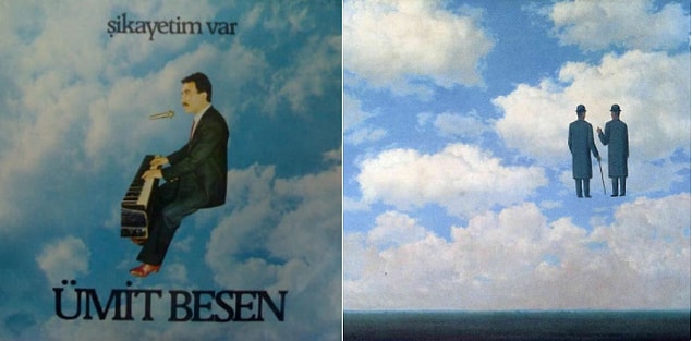 12. Ümit Besen - Rene Magritte tablosu