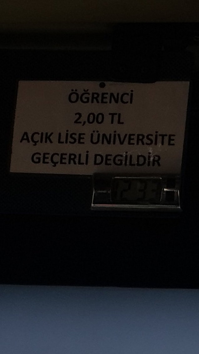 9. Açıktan okuyana su yok!