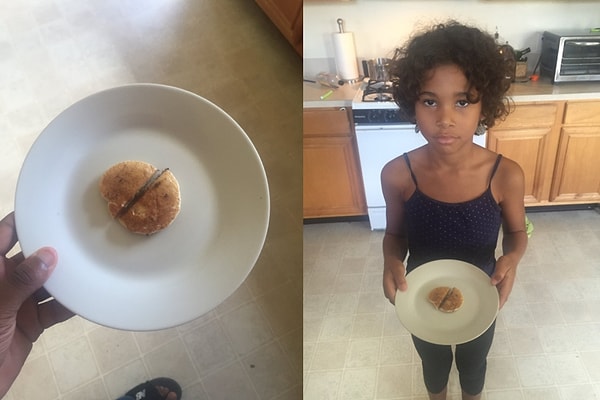 11. "Я спросила у своей сестры, какого размера она хотела бы блины. Она сказала, что ей без разницы".