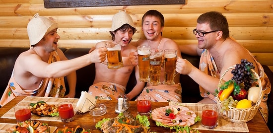 9 вещей, заниматься которыми в бане, придет в голову только русскому