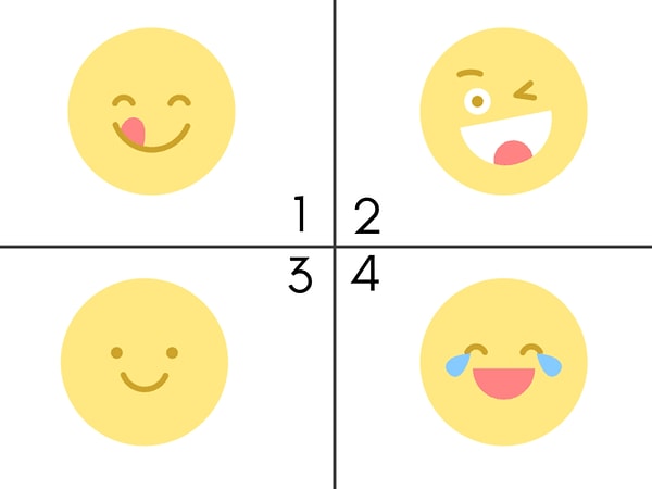 3. А вот теперь будет посложнее. Внимательно все рассмотрите и нажимайте на один из вариантов!