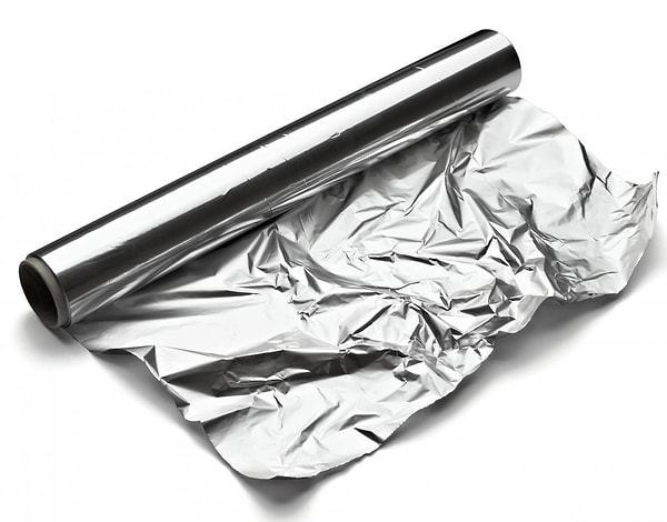 8. Алюминиевая фольга. Где она была?