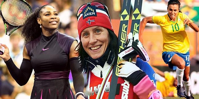 Elde Ettikleri Başarılarla Dünya Spor Tarihine Adlarını Altın Harflerle Yazdıran Kadın Sporcular